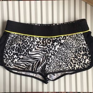 Roxy zebra print board shorts